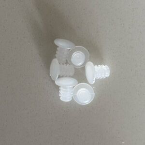 IKEA 115339 Small Plastic Bungs Plugs Fillers Furniture Hardware x6 HEMNES